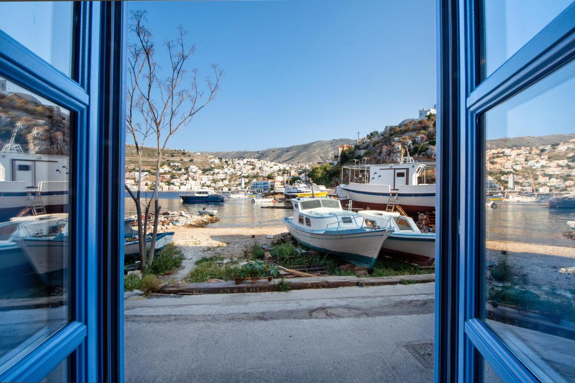 Porto Harani Seaside Apartments Symi Bagian luar foto