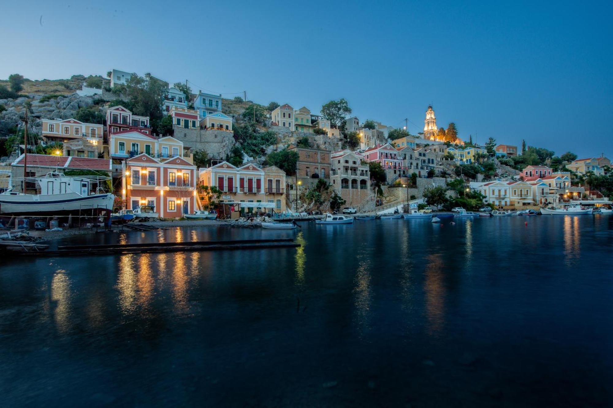 Porto Harani Seaside Apartments Symi Bagian luar foto